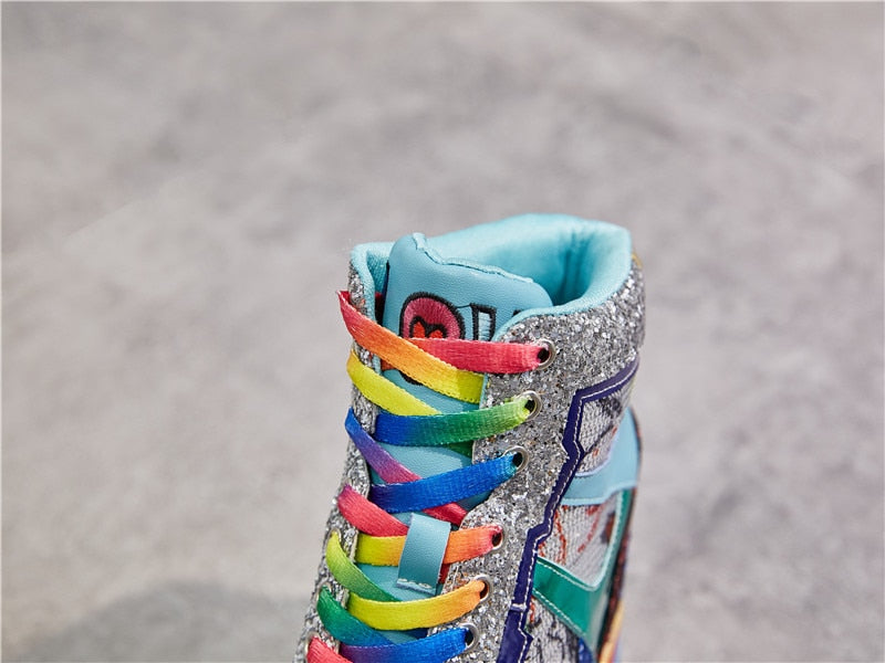 Rainbow Chunky Sneakers
