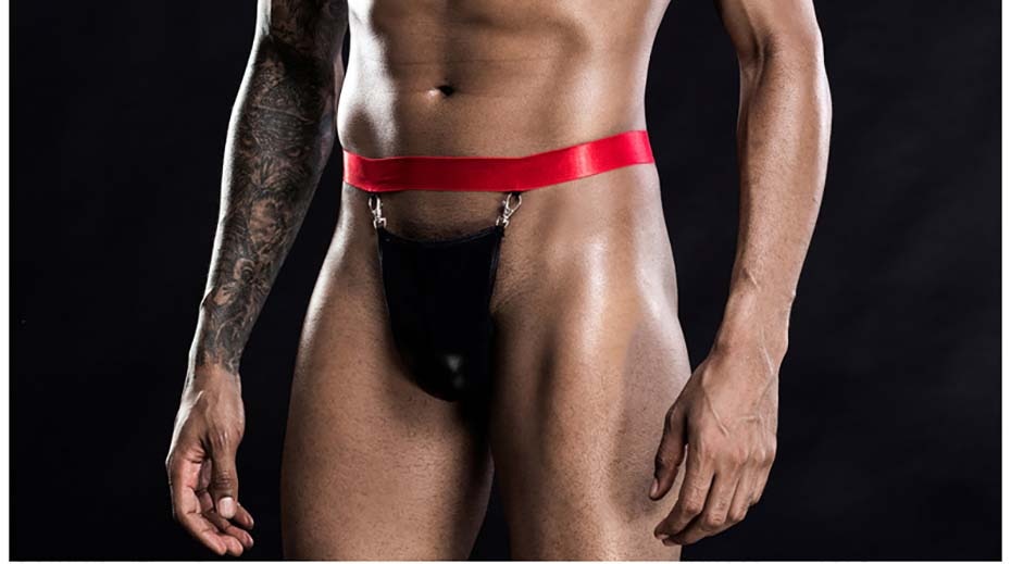 Bondage Harness + Jockstrap Set (2 Piece Outfit)