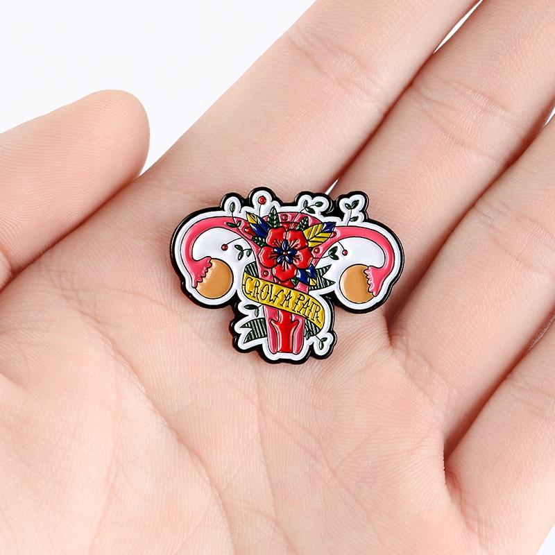 Grow A Pair Enamel Pin