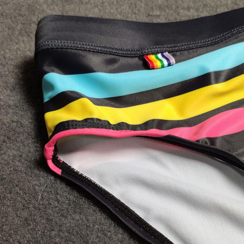 Pride Stripe Swim Briefs