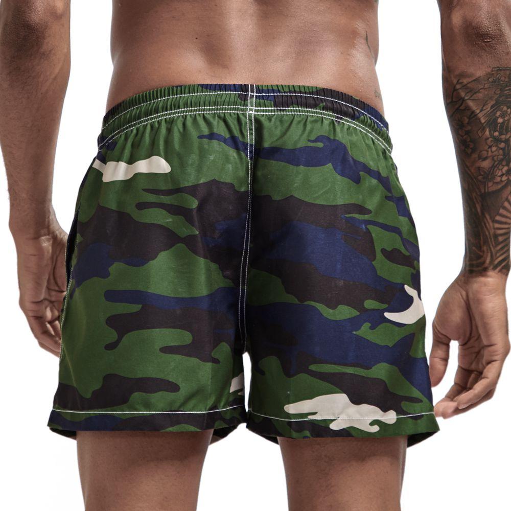 Jockmail Green Camo Board Shorts