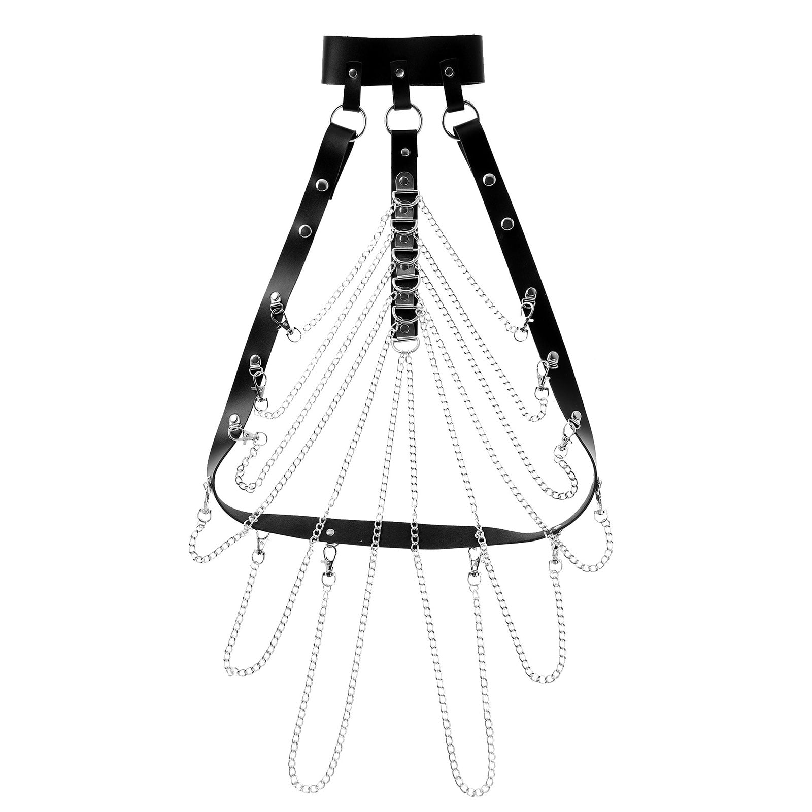 Mens Chain Link Fetish Harness