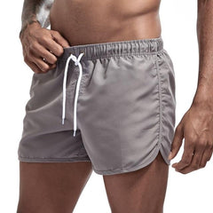 Jockmail Classic Gray Swim Shorts