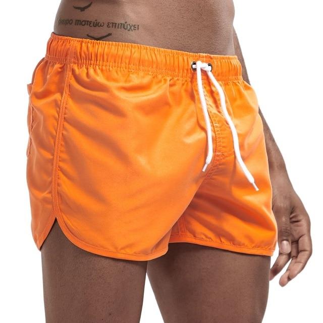 Jockmail Classic Orange Swim Shorts