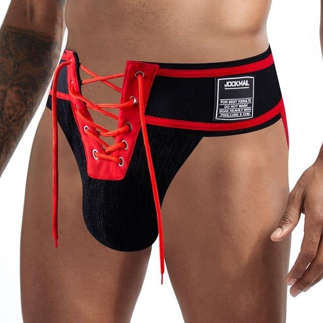 Jockmail Athletic Lacing Jockstrap