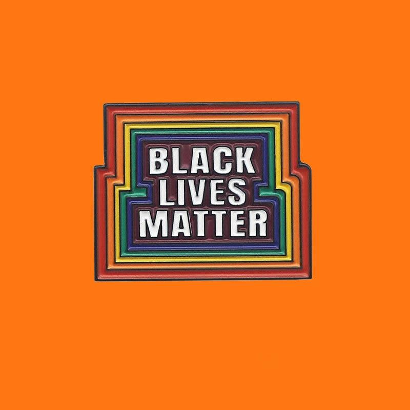 LGBT Black Lives Matter Enamel Pin