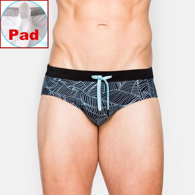 Neon Leaf Swim Briefs