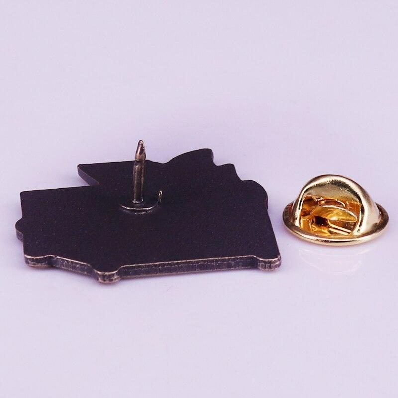 Dumpster Fire Enamel Pin