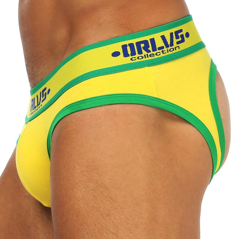 ORLVS Shades Of Green Backless Briefs