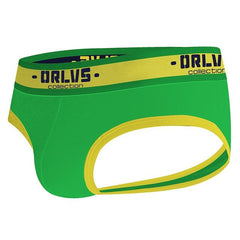 ORLVS Shades Of Green Backless Briefs
