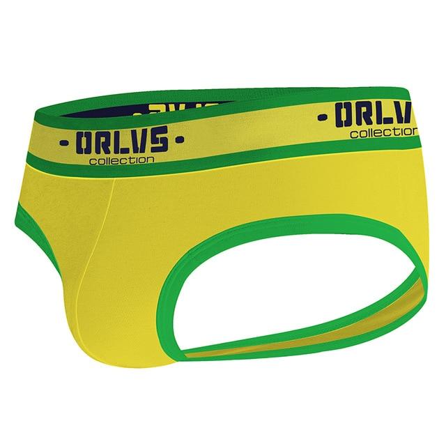ORLVS Shades Of Green Backless Briefs