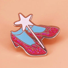 Dorothy's Ruby Slippers Enamel Pin