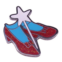 Dorothy's Ruby Slippers Enamel Pin