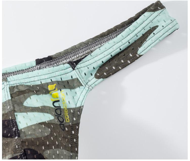 Adannu Camo Mesh Thong