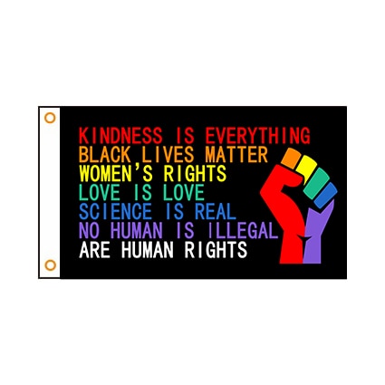 Kindness Is Everything Pride Flag
