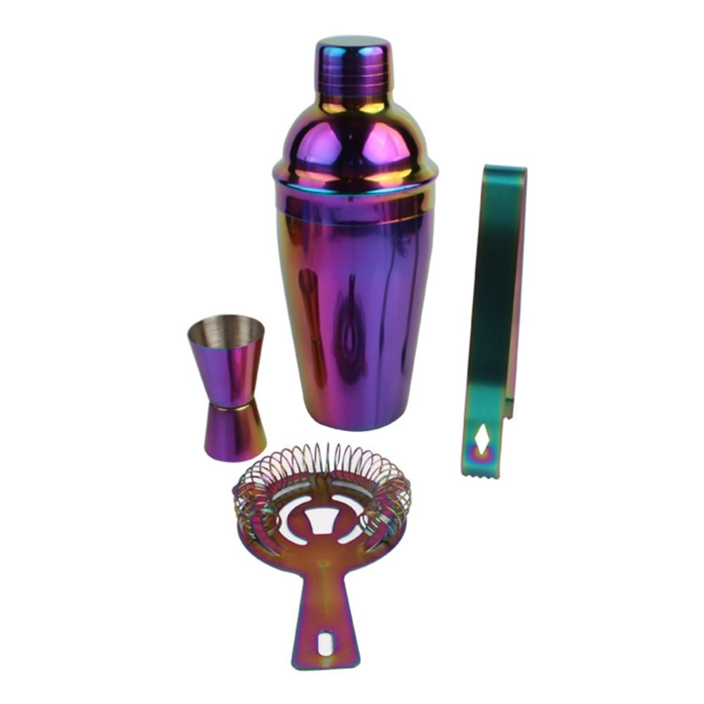Rainbow Cocktail Shaker Set