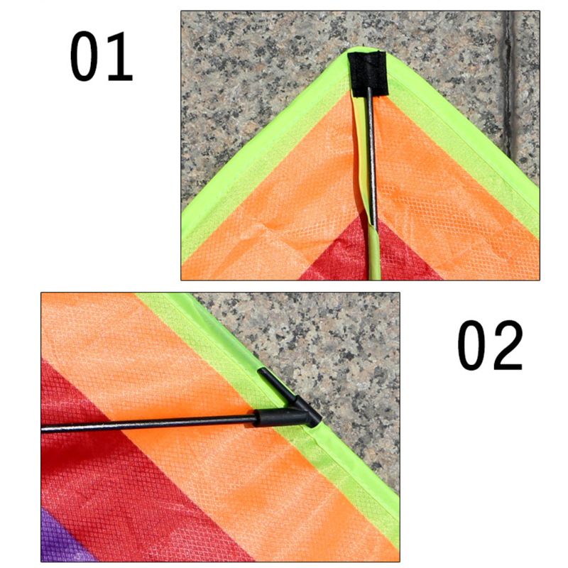 Long Tail Rainbow Pride Kite