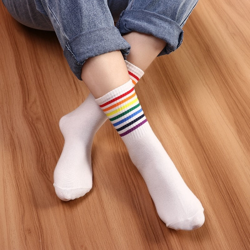 Rainbow Pride Socks
