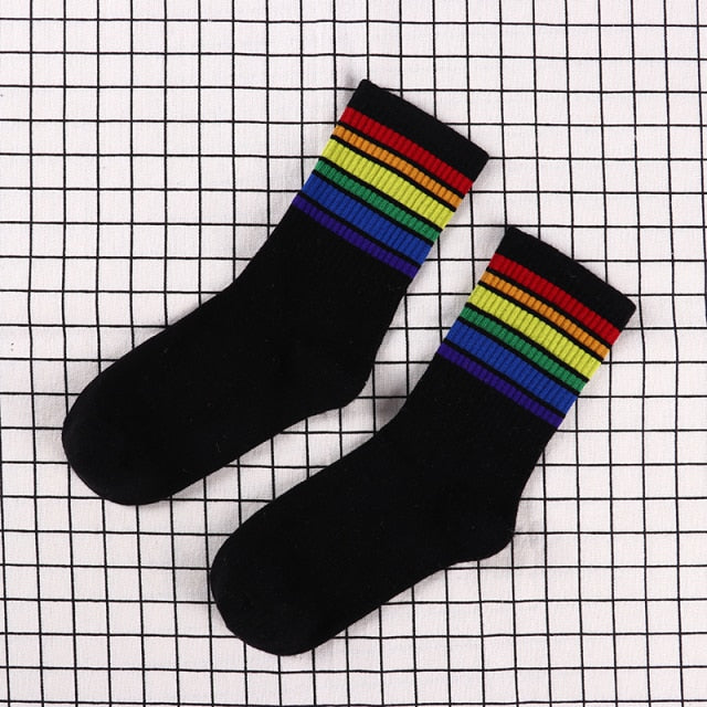 Rainbow Pride Socks