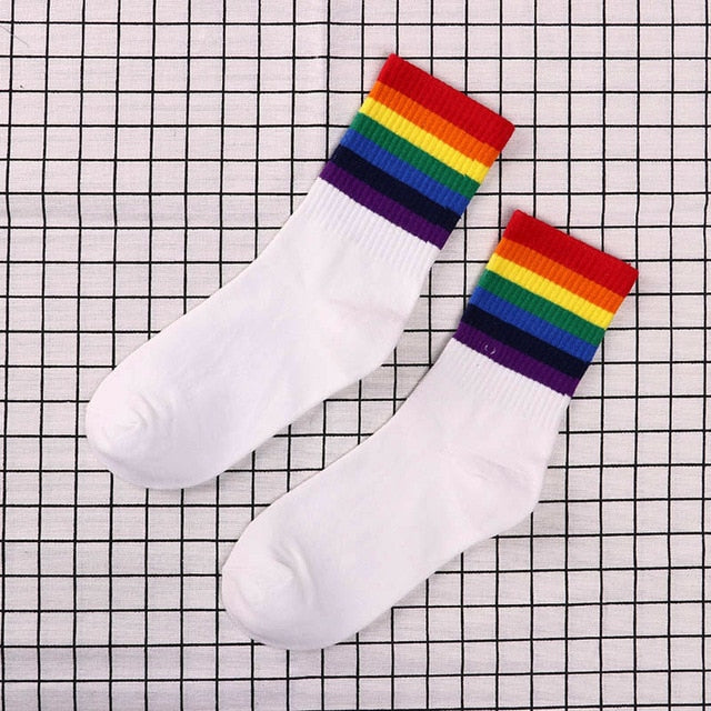 Rainbow Pride Socks