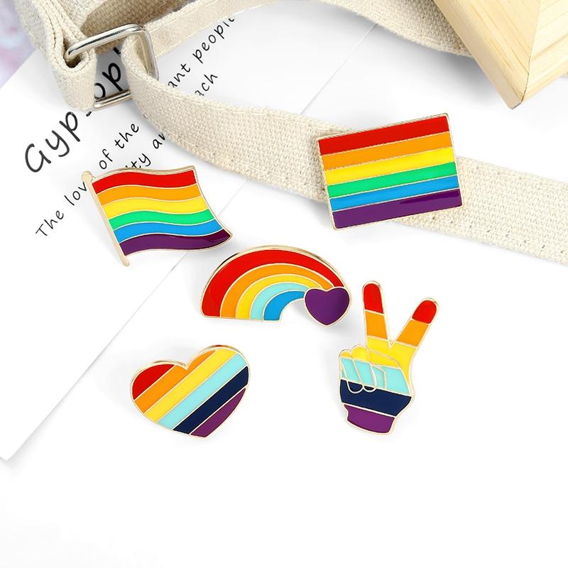 Fabulous Pride Enamel Pins Starter Pack (5 Piece)