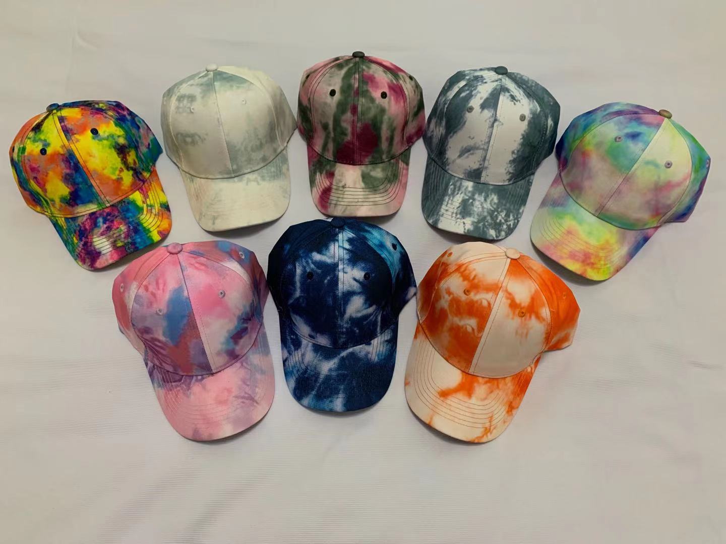 Tie-Dye Corduroy Baseball Cap