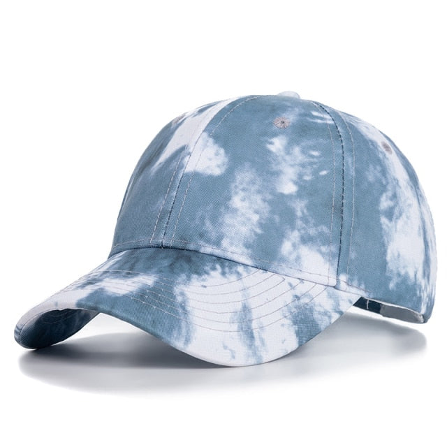 Tie-Dye Corduroy Baseball Cap