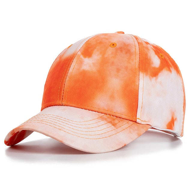 Tie-Dye Corduroy Baseball Cap