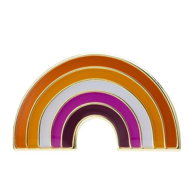 Rainbow Pride Enamel Pins