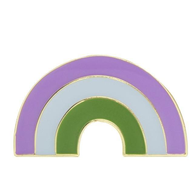 Rainbow Pride Enamel Pins