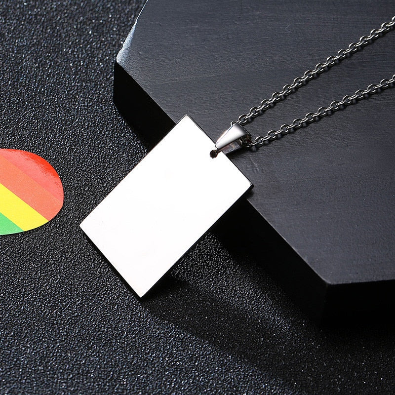 Science Is Real LGBTQ Necklace