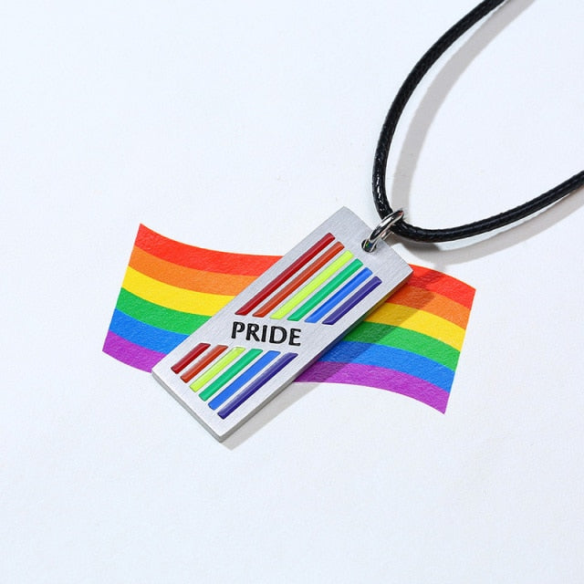 Gay Pride Necklace