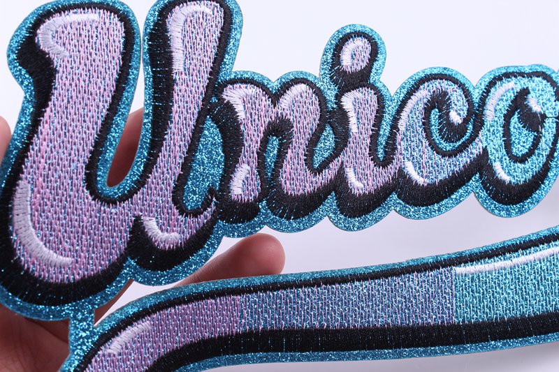 Unicorn Iron On Embroidered Patch