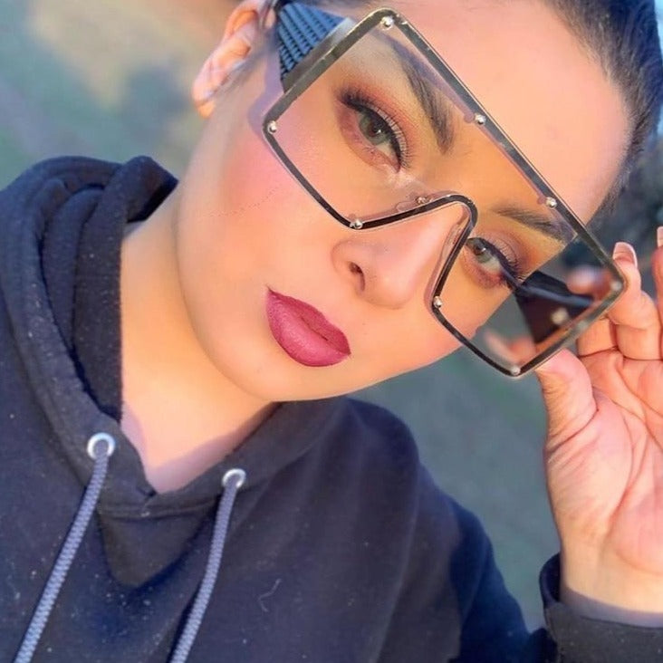 Oversized Retro Sunglasses