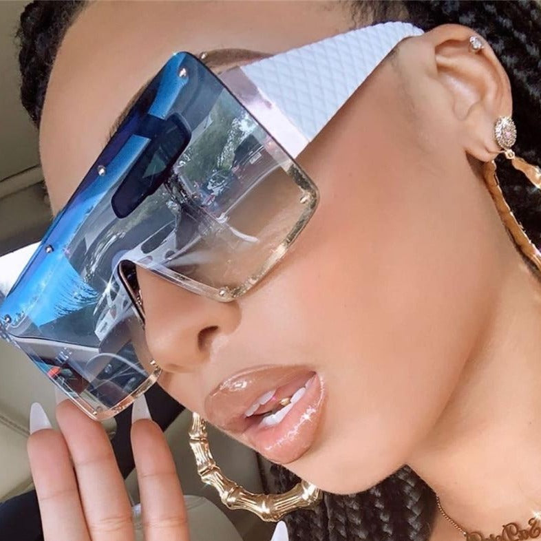 Oversized Retro Sunglasses