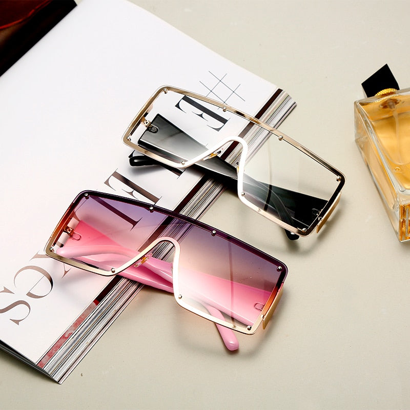 Oversized Retro Sunglasses
