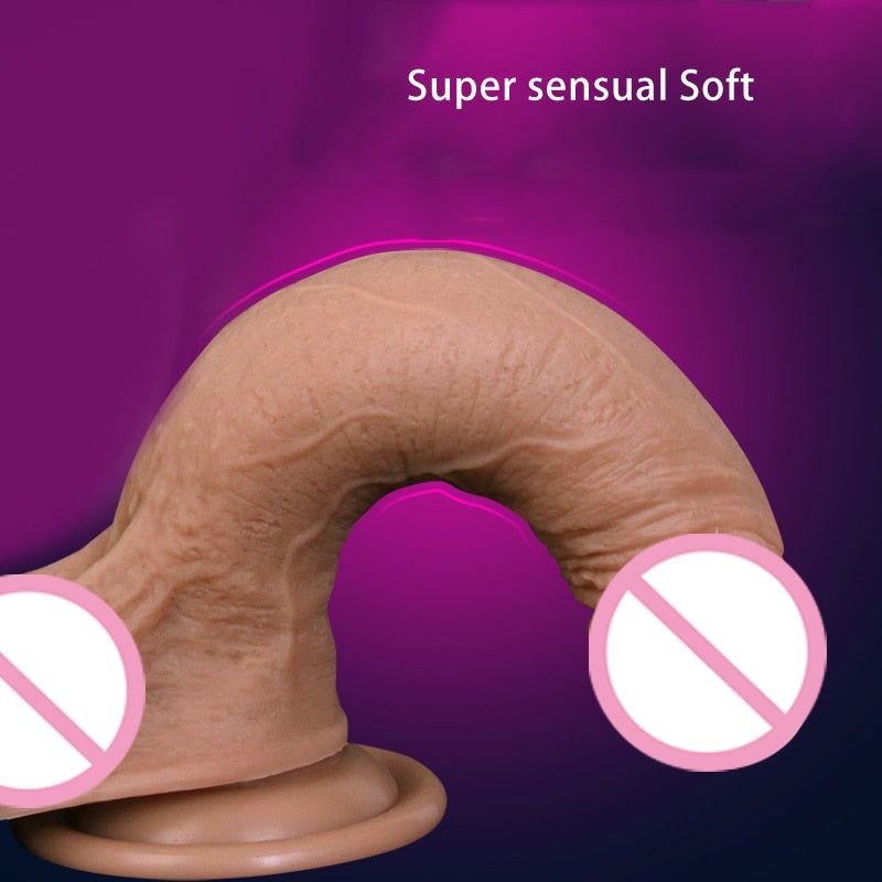 Super Realistic Dildo With Strapon Option