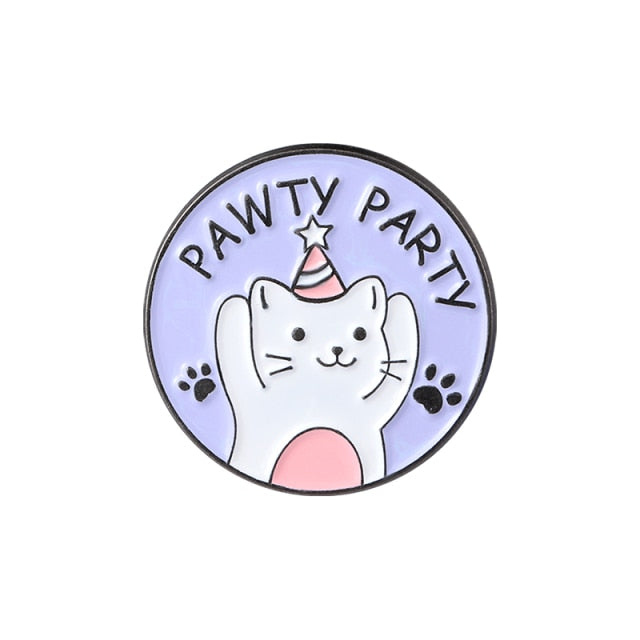 Be Pawsitive Enamel Pins