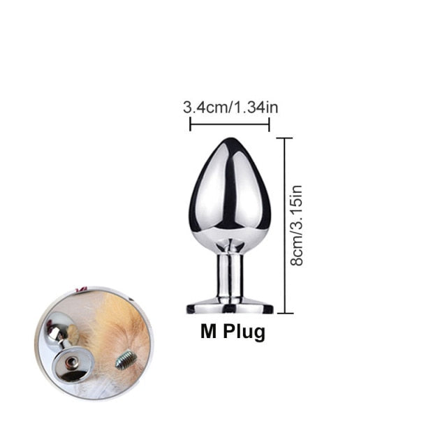 Fox Tail Anal Butt Plug