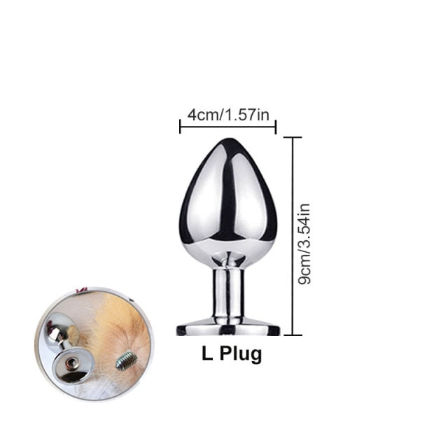 Fox Tail Anal Butt Plug