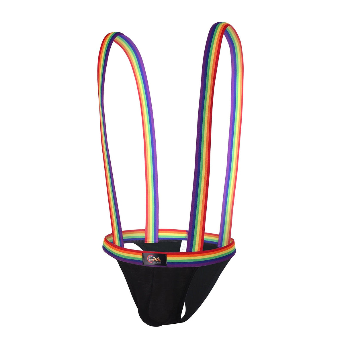 Rainbow Pride Suspender Underwear Outfit