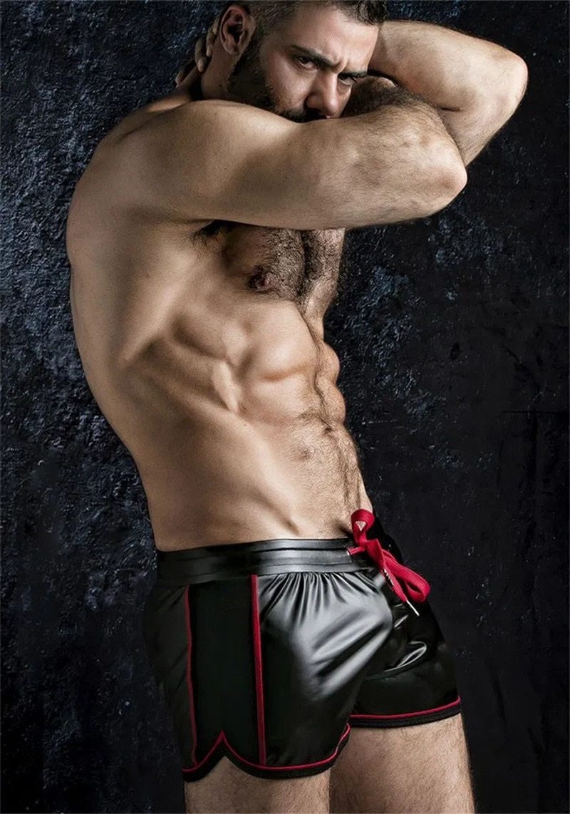 Leather-Look Cruise Shorts