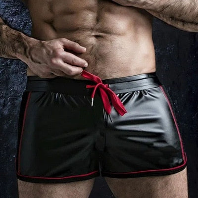 Leather-Look Cruise Shorts
