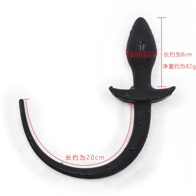 Puppy Play Tail Plug Sex Toy