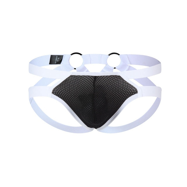 Bondage Metal Ring Jockstrap