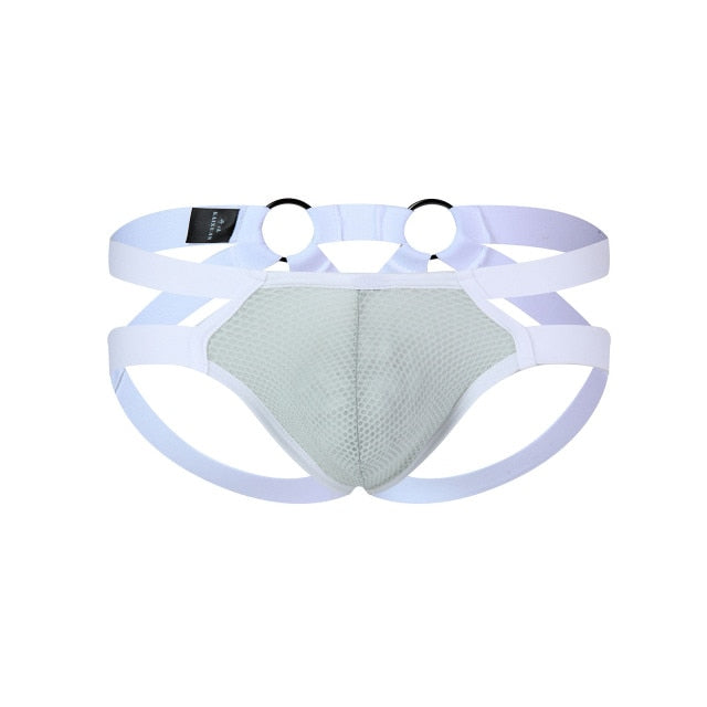 Bondage Metal Ring Jockstrap