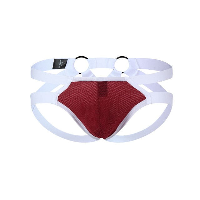 Bondage Metal Ring Jockstrap