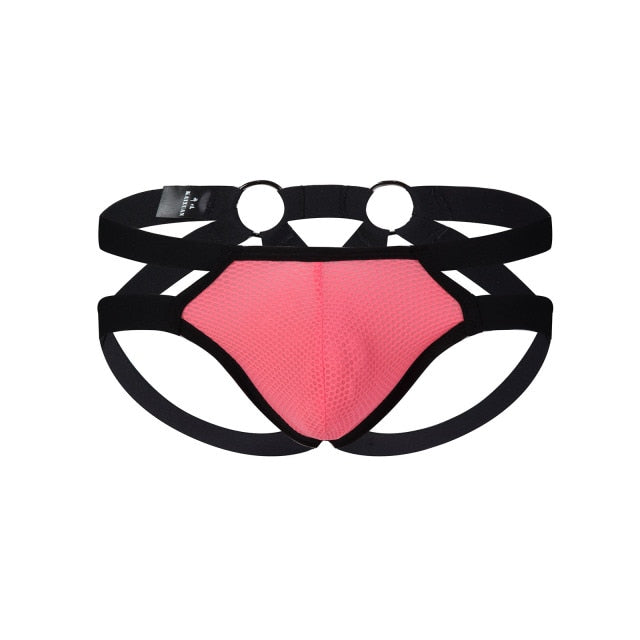 Bondage Metal Ring Jockstrap