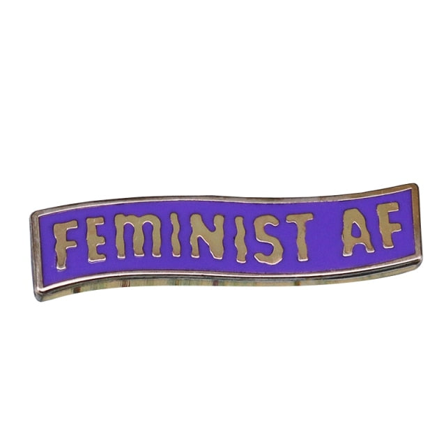 Feminist AF Enamel Pin