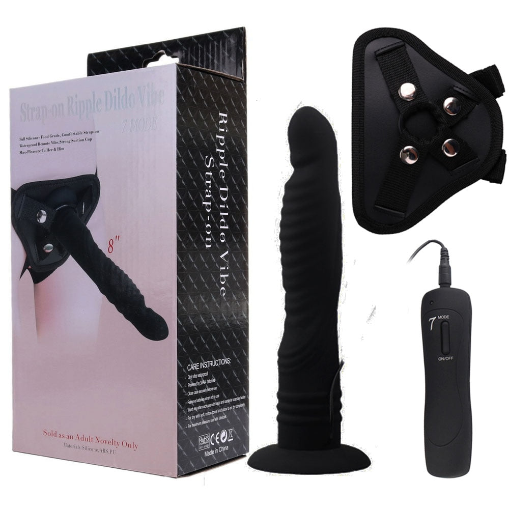 Vibrating Pegging Strapon